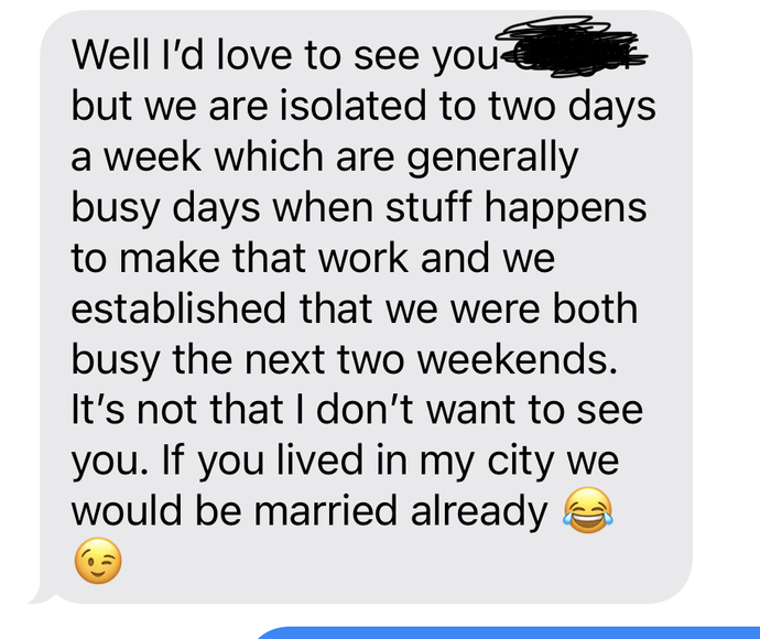 If a man jokingly mentions marriage early on, is it a red flag?