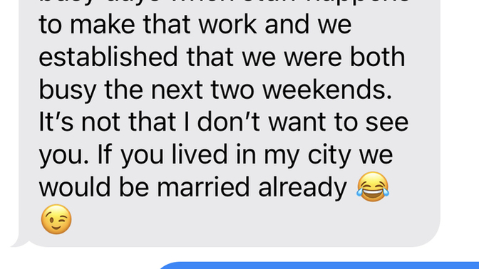 If a man jokingly mentions marriage early on, is it a red flag?