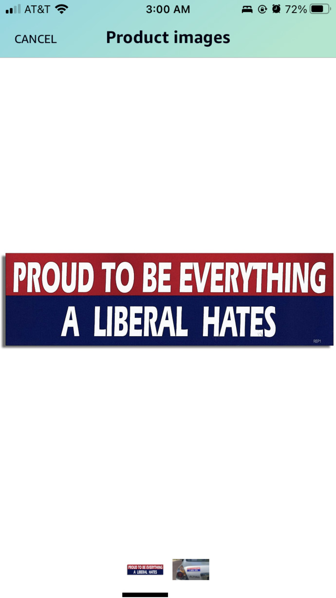 Say you are in the Southwest US. Which bumper magnet are you using to sympathize with the cops?