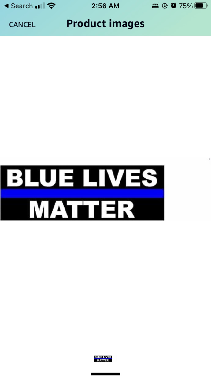 Say you are in the Southwest US. Which bumper magnet are you using to sympathize with the cops?