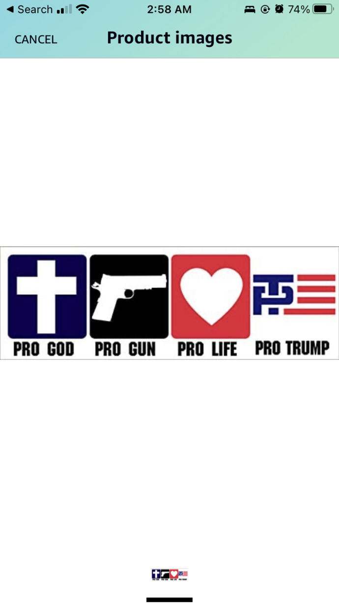 Say you are in the Southwest US. Which bumper magnet are you using to sympathize with the cops?