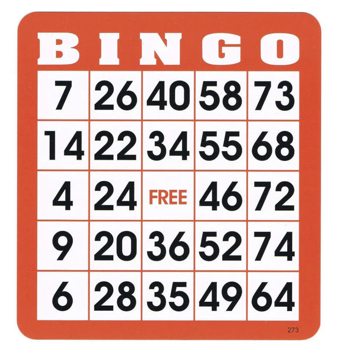 You two should play BINGO!