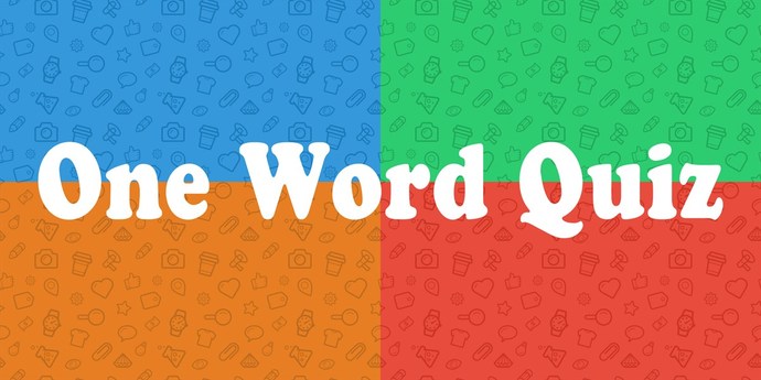 Can you solve this WORD QUIZ?