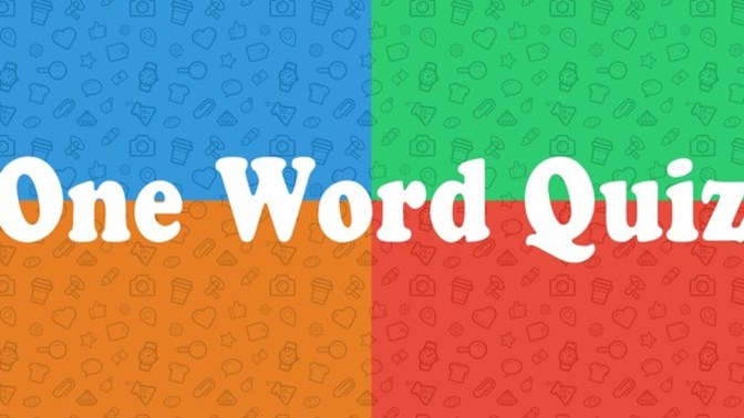 Can you solve this WORD QUIZ?