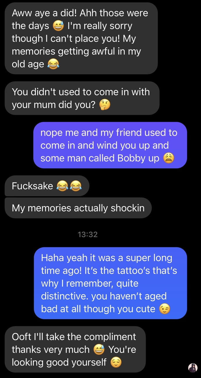 Is he interested or just being friendly / nice?