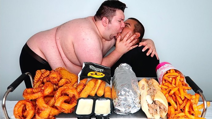 Is it sad that he got fat due to YouTube?