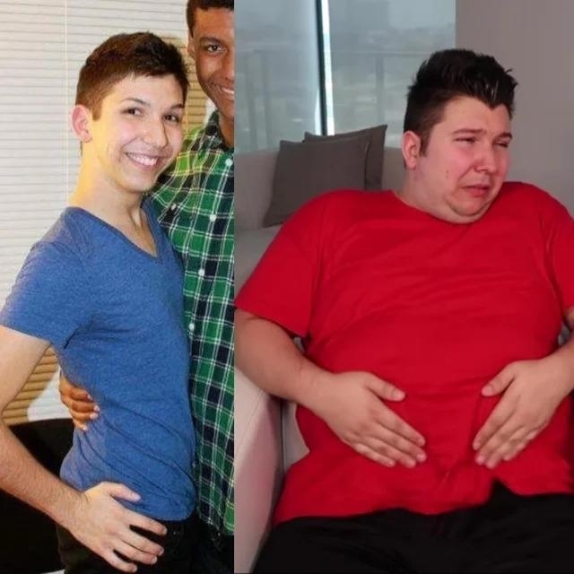 Is it sad that he got fat due to YouTube?