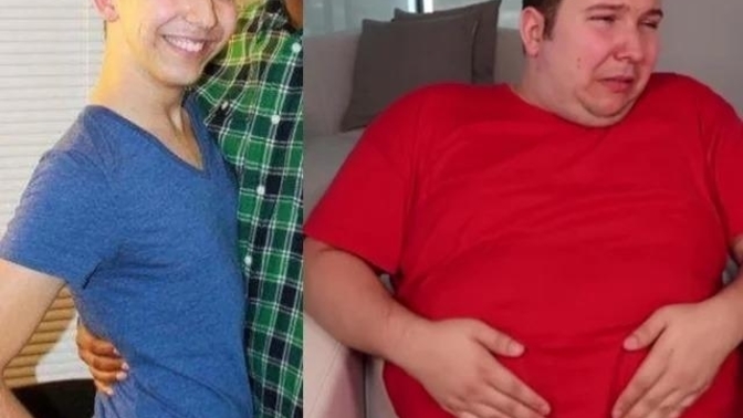 Is it sad that he got fat due to YouTube?