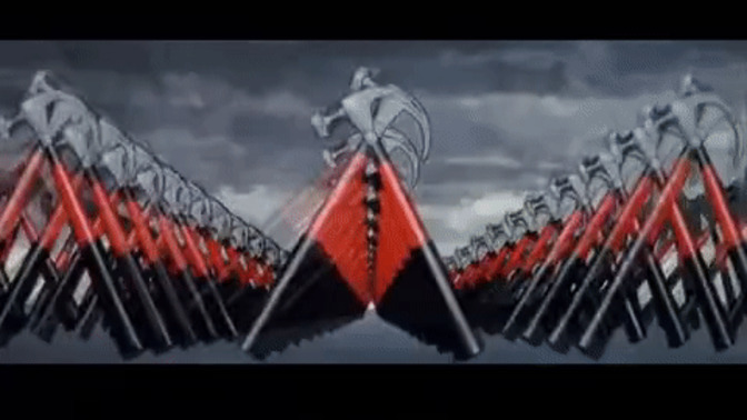 What would you do if there was a army of giant hammers walking towards your house?