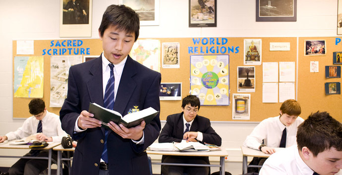 Which type of education is ideal for a child?
