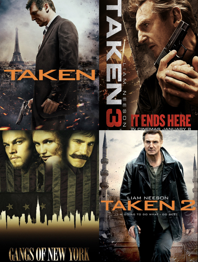 Out of these Liam films below, which did you like most?