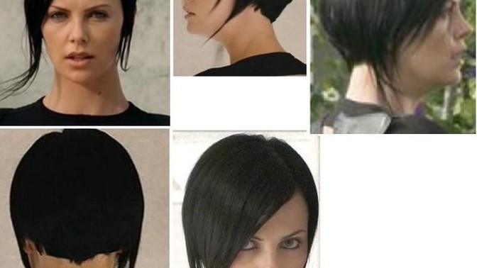 Do you like Charlize Theron's haircut in "Aeon Flux"?