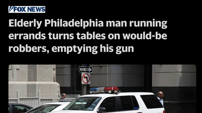 Do we want 71 yr old men “Emptying their guns” in public?