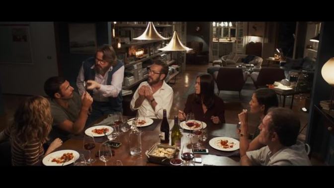 Why is he acting distant since I invited more friends along for dinner?