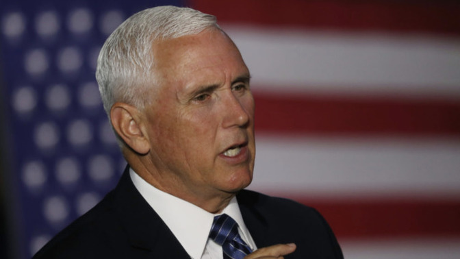 What are your thoughts about Mike Pence's statement at the Gridiron dinner over the weekend?