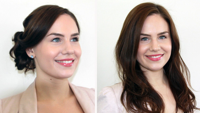 Hair up or down - which do guys find more attractive?