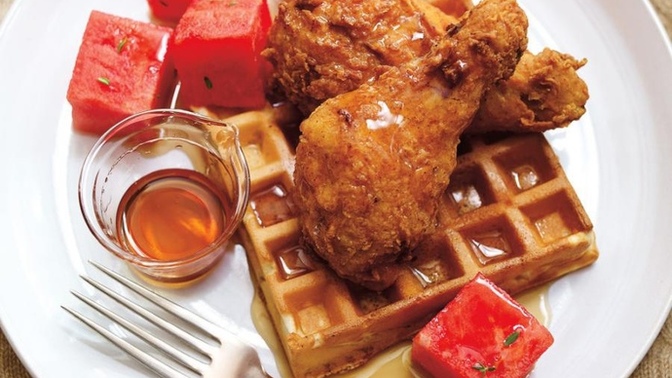 Do you think chicken, waffles and watermelon is considered racially insensitive and shouldn’t be served during black history month?