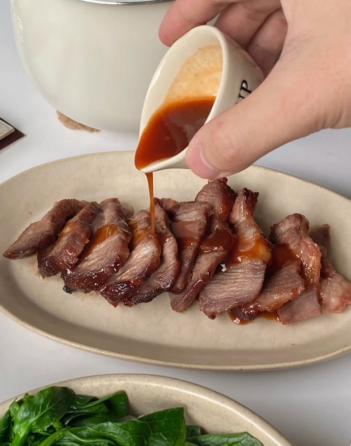 with sauce of your choice