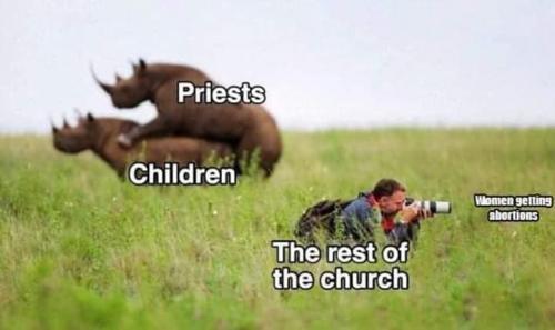 Solution to global peace... everyone becomes a Catholic priest or Nun?