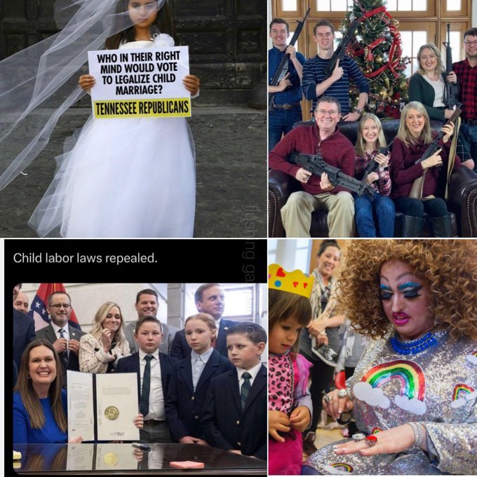 What’s with you guys and drag queens? They’re not stripping or wearing modest dress, are they?