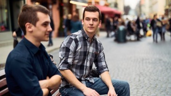 How do you talk to strangers as an adult?