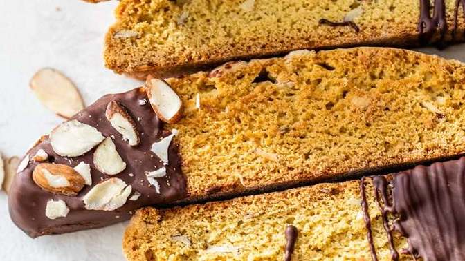 When I eat almond biscottis my fart pee and poo all smell strongly of almond biscottis. Why?