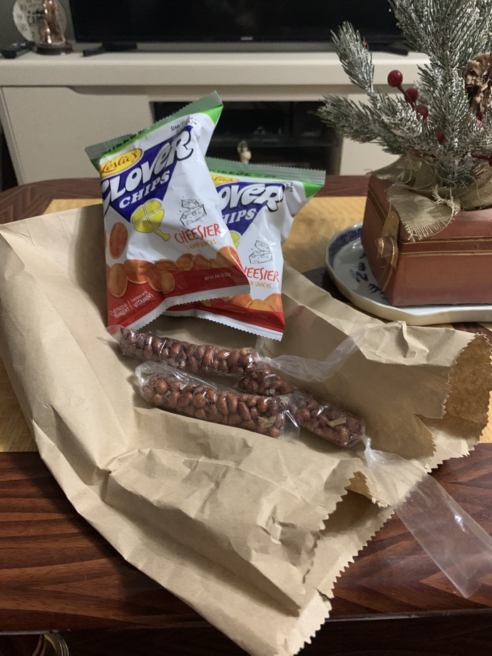 my mom surprised me with clover chips