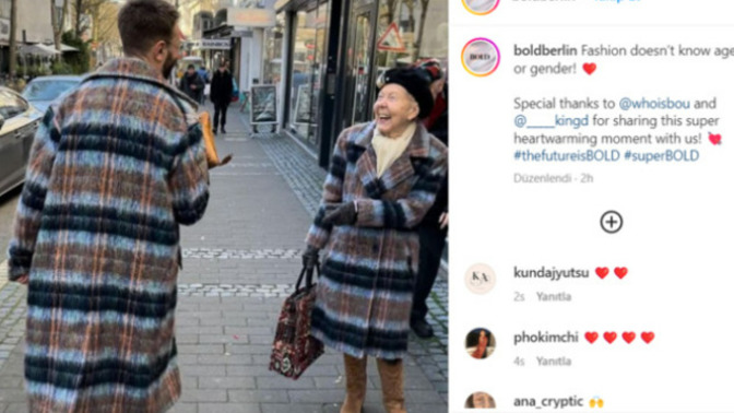 The post shared by a clothing brand with a “Fashion doesn't know age or gender'' note attracted a lot of attention on Instagram. Do you agree?