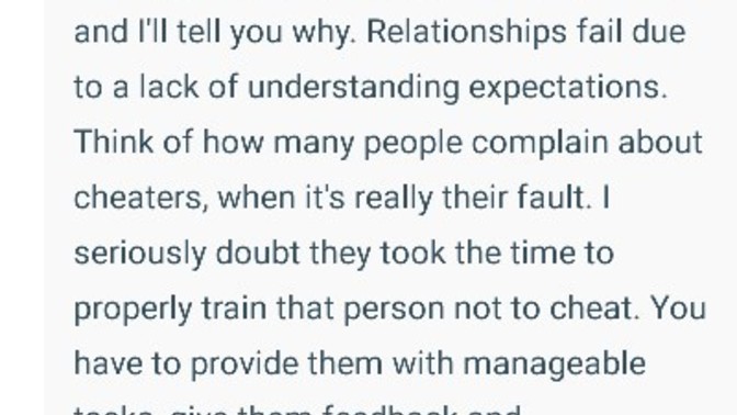 Do You Need To Train Your Partner Not To Cheat?