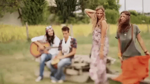 Guys, if you had your druthers, would you druther hang out with hippie chicks, or modern day psychopaths?