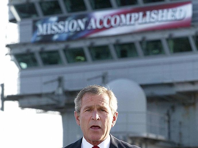 Was this about WMDs or a contest of who has the biggest set - More importantly - WAS ANY WMDs found?