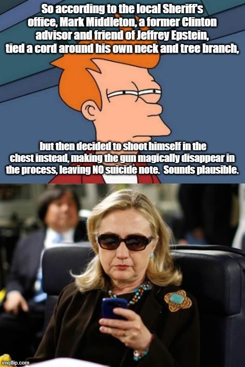 Why is trump so afraid of going to jail when he has been trying to get Hillary Clinton in jail for a long time and failed?