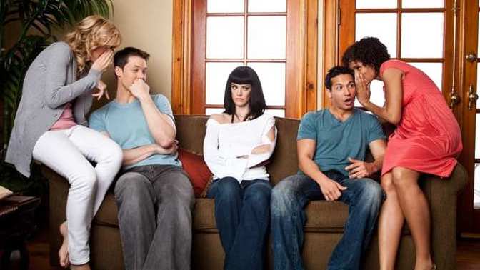 How would you handle family members who like to gossip?