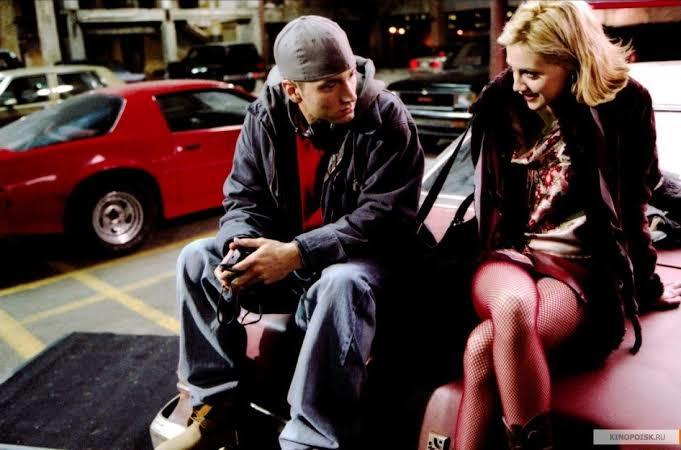 What is your analysis on Alex and Rabbit relationship on the movie 8 mile?
