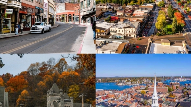 Are American towns pretty?