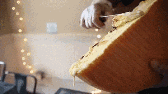 Cheese on top of soup?