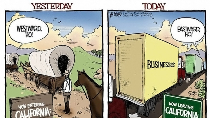 California Exodus and Homelessness. Has California's Champagne Socialism ruined California?