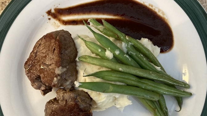 What do you think about this steak lunch?