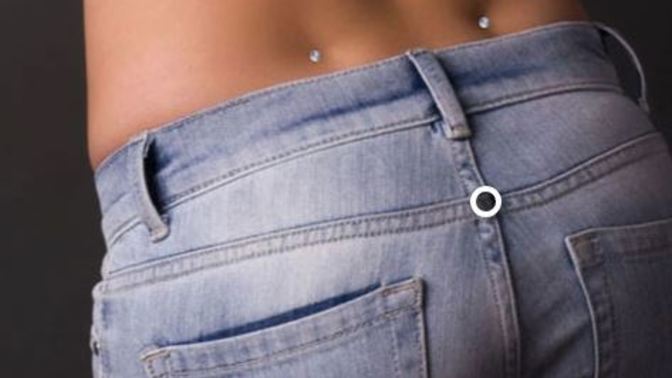 Are back dimple piercings cute?