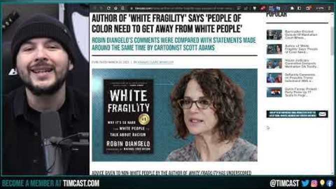 Do you agree or disagree with white fragility author that people of color need to "get away from white people?"?
