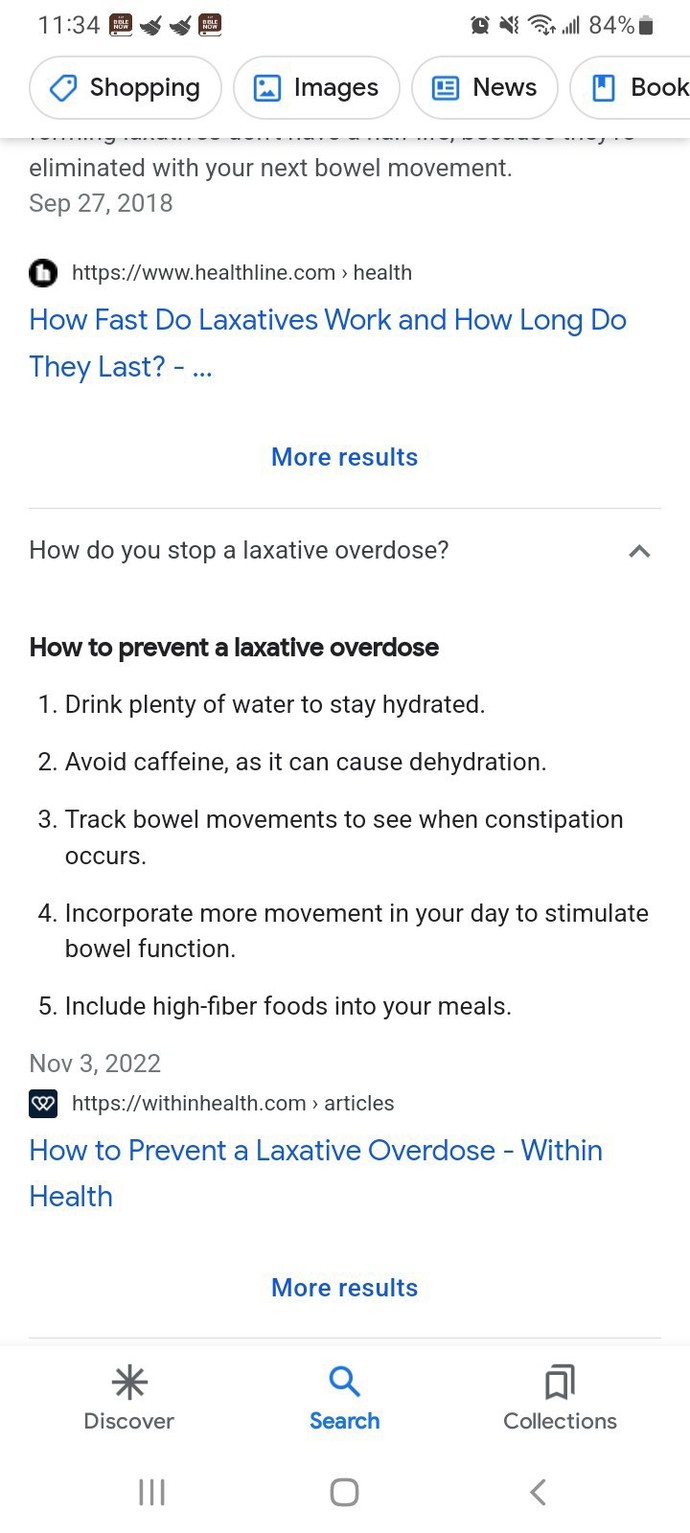 Can I Die From Taking 5 Laxative Pills In One Day?
