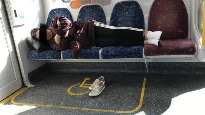 What do you find annoying in public transportation?