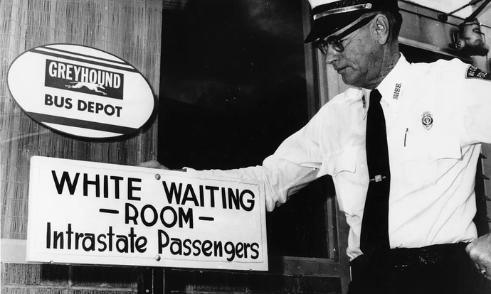 I think we are still living in a segregated society. dont you think?