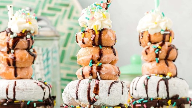 Choose ONE for dessert?