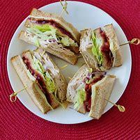 Turkey club sandwich
