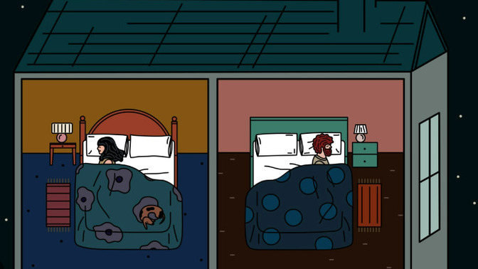 Have you sleep in separate bedroom with your spouse, wife or husband? and why or why not?