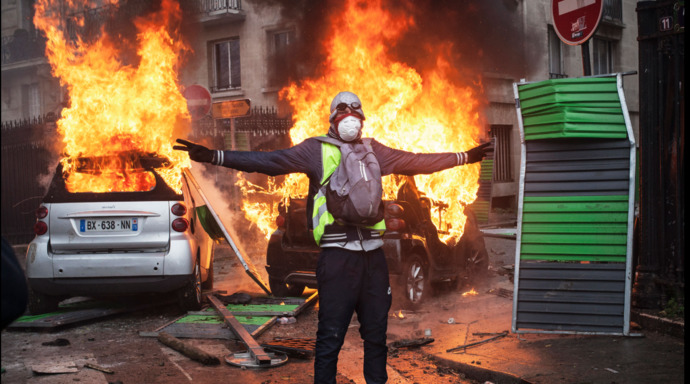Is it America to blame for the riots in france?