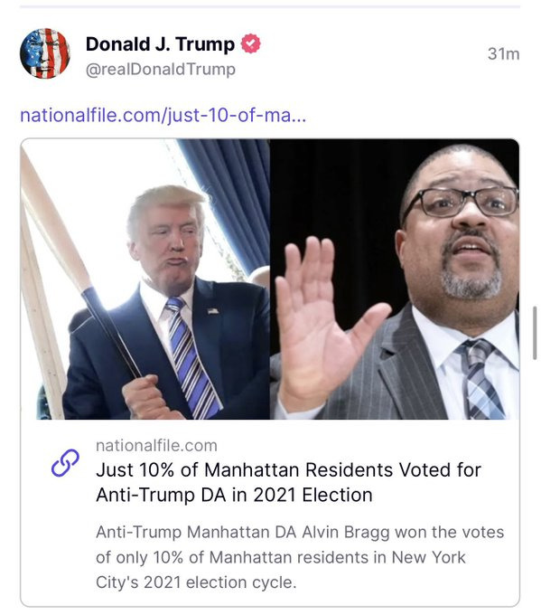 Does Donald deserve to get arrested?