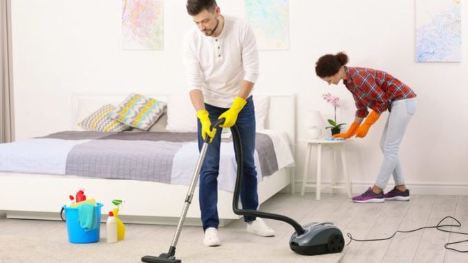 Who should do housework if both spouses work?