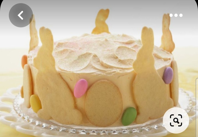 I think i would add little frosting rosettes on each cottontail. 